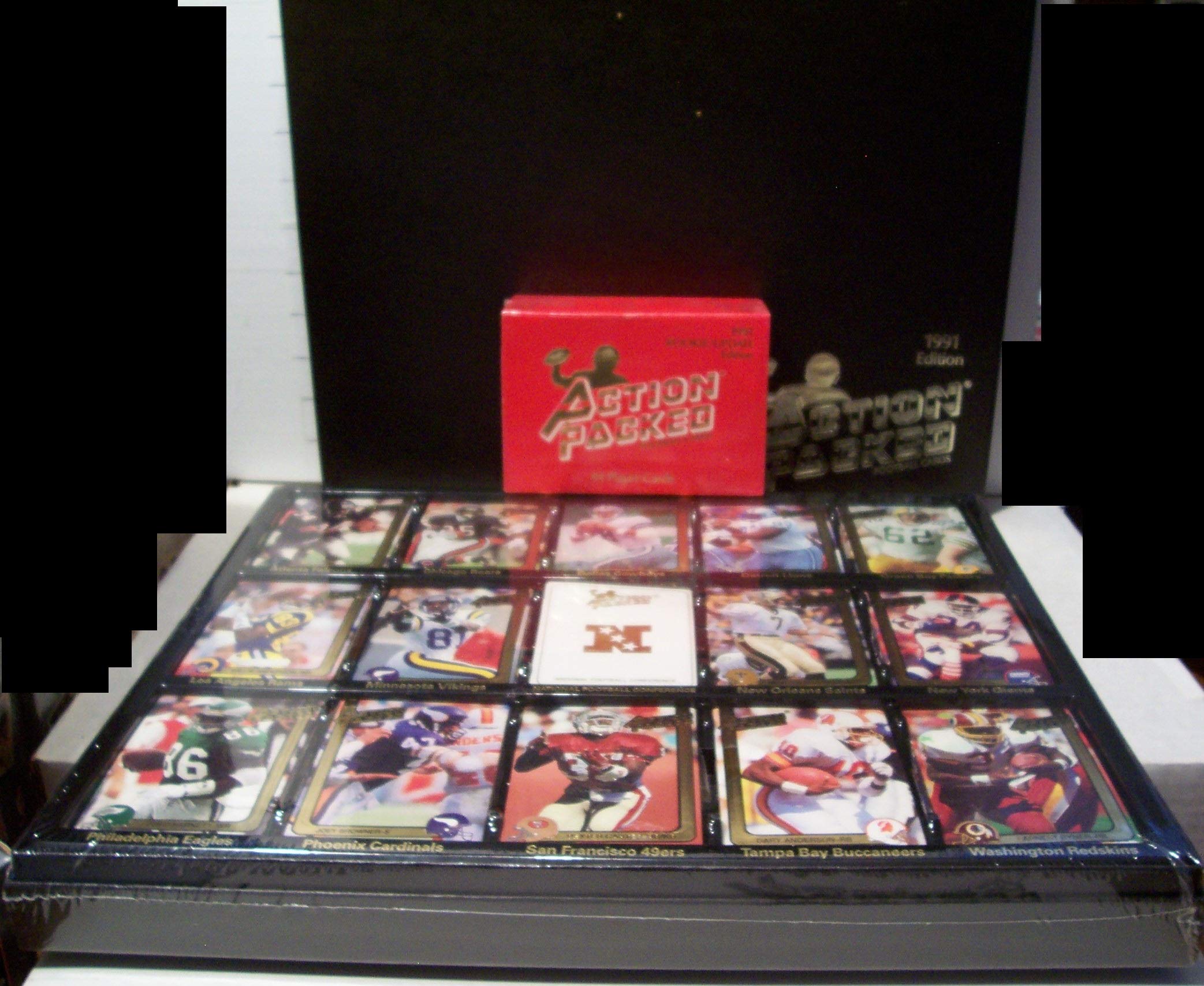 Amazon.com: 1991 ACTION PACKED FOOTBALL FACTORY SEALED BASE SET